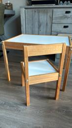 kindertafel met stoeltje ikea latt, Ophalen, Gebruikt, Tafel(s) en Stoel(en)