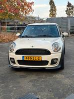 Mini 1.6 ONE 2010 Wit, Auto's, Stof, Zwart, 4 cilinders, 4 stoelen