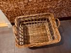 Mooie rotan rieten opbergmand, Ophalen of Verzenden, Zo goed als nieuw, Rechthoekig, Riet