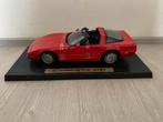 Maisto Corvette ZR-1 (1992) Modelauto, Hobby en Vrije tijd, Modelauto's | 1:18, Ophalen of Verzenden, Zo goed als nieuw, Auto