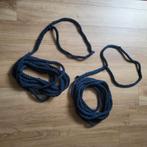 2 boottouwen donkerblauw met 1 oogsplits, Ophalen of Verzenden, Zo goed als nieuw, Ankeren en Afmeren, Zeilboot of Motorboot