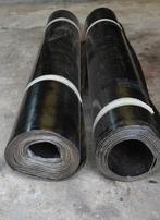 2 rol dakleer, Ophalen, Overige materialen, 10 tot 15 m², Zwart