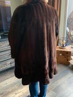 Mooie bruine bontjas (nerts), Kleding | Dames, Jassen | Winter, Maat 38/40 (M), Bruin, Ophalen of Verzenden, Onbekend