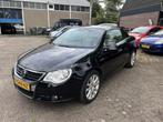 Volkswagen Eos 2.0 TDI, Auto's, 4 cilinders, Cabriolet, 4 stoelen, Zwart