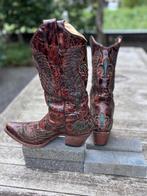 Corral Boots USA 10 - Handgemaakt Mexico, Kleding | Dames, Ophalen of Verzenden, Gedragen, Bruin, Hoge laarzen