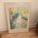 Prachtig aquarel schilderij Monet stijl, Ophalen