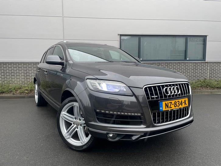 Audi Q7 3.0TDI Quattro 204 PK S-Line*Pano*Dodehoek*Leder*, Auto's, Audi, Particulier, Q7, 4x4, ABS, Achteruitrijcamera, Adaptieve lichten