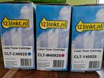 Tonercartridges t.b.v. Samsung kleurenlaser, Ophalen of Verzenden, Nieuw, Toner, 123inkt.nl