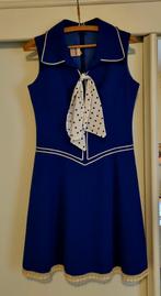Retro jurkje jaren '60 maat 38., Maat 38/40 (M), Blauw, Ophalen of Verzenden, Zo goed als nieuw