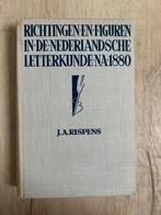 Richtingen en figuren in de Nederlandse letterkunde- Rispens, Ophalen of Verzenden, Gelezen