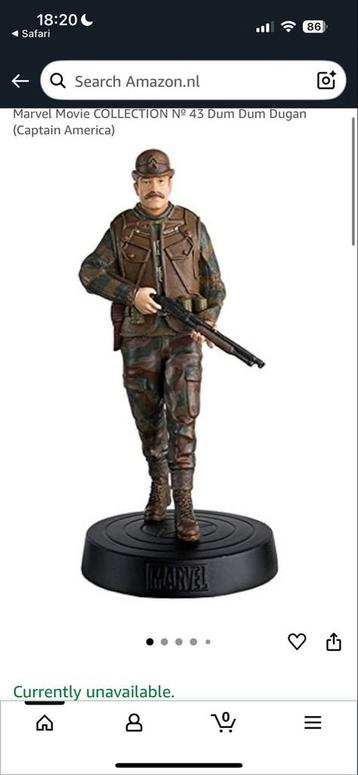 Marvel Dum Dum Dugan Figurine beschikbaar voor biedingen
