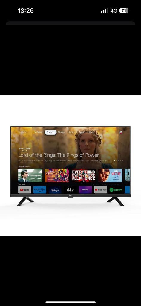 OK. LED TV 32 inch, Audio, Tv en Foto, Televisies, Zo goed als nieuw, Overige merken, Ophalen