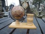 vintage kleine globe met pennenhouder, Antiek en Kunst, Ophalen of Verzenden
