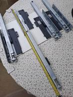 te koop 2 sets  soft close lade rail   tot 40 kg draagkracht, Nieuw, Minder dan 100 cm, 25 tot 50 cm, 50 tot 100 cm