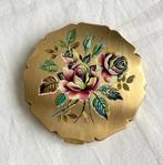 Fraaie Stratton poederdoos rozendecor, handbeschilderd, Ophalen of Verzenden