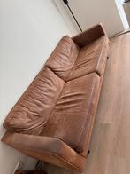 Vandaag Gratis op te halen! Lederen bank - 235 cm breed, Ophalen, Gebruikt, Driepersoons, Rechte bank