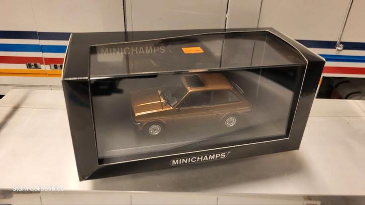 Minichamps Maxichamps Ford Fiesta Brown Metallic, Hobby en Vrije tijd, Modelauto's | 1:43, Zo goed als nieuw, Auto, MiniChamps