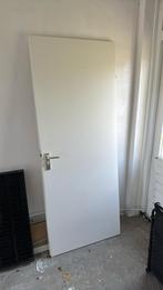 Witte Binnendeur, Doe-het-zelf en Verbouw, Deuren en Horren, Ophalen, 80 tot 100 cm, Binnendeur, Zo goed als nieuw