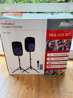 Alecto PAS-210 Geluidsset met Boxen - Feestklaar!, Overige merken, Gebruikt, Ophalen of Verzenden, 60 tot 120 watt