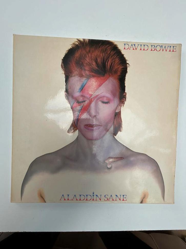 David Bowie - Aladdin Sane LP, Cd's en Dvd's, Vinyl | Pop, Gebruikt, 1960 tot 1980, 12 inch, Ophalen of Verzenden
