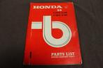 Honda C310S C311 C320S C321 1967 parts list C 310 320, Fietsen en Brommers, Handleidingen en Instructieboekjes, Ophalen of Verzenden