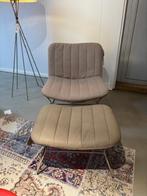Bert Plantagie fauteuil Draat + poef, Huis en Inrichting, Fauteuils, Ophalen, Nieuw, 75 tot 100 cm, Stof