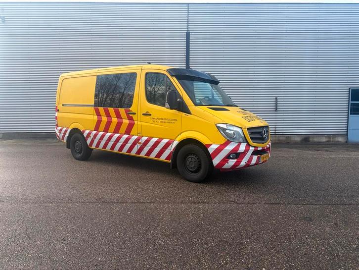 Mercedes-Benz Sprinter 3.0D full option dubbel cabine, Auto's, Bestelauto's, Bedrijf, Mercedes-Benz, Diesel, Origineel Nederlands