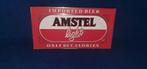 Amstel Bier reclame bordje, Gebruikt, Ophalen of Verzenden
