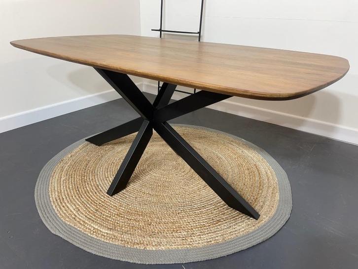 SALE Deens ovale tafel Chefmeubel supersale!! op VOORRAAD!!, Huis en Inrichting, Tafels | Eettafels, Nieuw, 100 tot 150 cm, 200 cm of meer