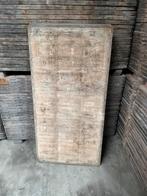 Steenschotten van tropisch hardhout, B-keus, Tuin en Terras, Ophalen, Gebruikt, Planken, Hardhout