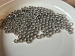 100 stainless steel kralen met groot gat, Hobby en Vrije tijd, Kralen en Sieraden maken, Ophalen of Verzenden, Nieuw, Kraal