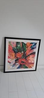 compositie met bloemen, 1991, Mona Arnold, Zwitserland, Ophalen