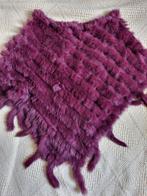 Sjaals met konijn bont, Ophalen of Verzenden, Zo goed als nieuw, Maat 46/48 (XL) of groter, Sjaal