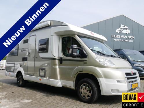 Bürstner Quadro IT 664, Fransbed, Hefbed, 4 Persoons!, Fiat, Caravans en Kamperen, Campers, Bedrijf, Half-integraal, tot en met 4