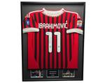 Zlatan Ibrahimovic AC Milan 11/12 ingelijst thuis shirt, Buitenlandse clubs, Soccersignings.nl, Shirt, Nieuw