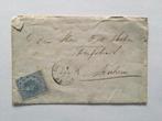 Gebruikt postwaardestuk Postzegel 5 cent willem 3, Postzegels en Munten, Postzegels | Nederland, Ophalen of Verzenden, T/m 1940