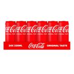 Coca Cola Regular NL Blik 24x33cl, Ophalen of Verzenden