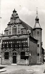 Woerden, Museum - 1959 gelopen, Verzamelen, Ansichtkaarten | Nederland, Ophalen of Verzenden, 1940 tot 1960, Gelopen, Utrecht