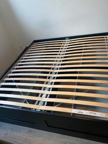 IKEA BRIMNES Bedframe 180x200 cm met opberglades – Zwart - afbeelding 18