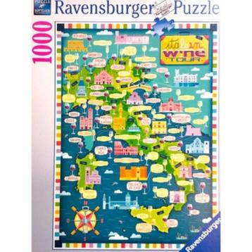Ravensburger: Wijntour door Italie 1000 stukjes  beschikbaar voor biedingen