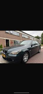 BMW 5-Serie 2.5 D 525 Touring AUT 2005 Groen, Auto's, BMW, Achterwielaandrijving, 2497 cc, Stationwagon, Diesel