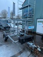 Euroscaffold rolsteiger Aanhanger geremd 1350kg op kenteken, Ophalen of Verzenden, Gebruikt