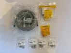 CAT6a S/FTP (Cable 15m, Connectors, Outlet, Plugs), Ophalen of Verzenden, Zo goed als nieuw