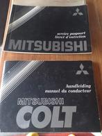 Handleiding en Servicepasport MITSUBISHI COLT 1981 NL, Ophalen of Verzenden