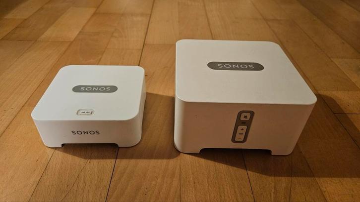 Sonos Connect gen1 & Bridge - Perfecte set!, Audio, Tv en Foto, Mediaspelers, Gebruikt, Zonder harde schijf, HDMI, USB 2.0, Optische audio
