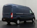 Ford Transit 2.0TDCi 130PK L3H2 Business | Airco | Cruise |, Stof, Gebruikt, Zwart, 2000 kg