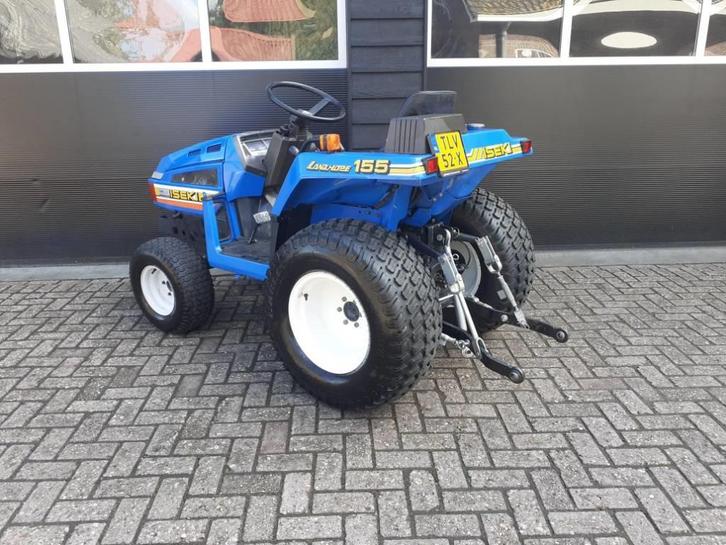 Iseki TU 155 minitrekker op brede gazonbanden, Zakelijke goederen, Agrarisch | Tractoren, tot 2500, Overige merken, Gebruikt