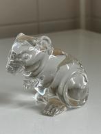 Kristallen beeldje beer, Antiek en Kunst, Antiek | Glas en Kristal, Ophalen of Verzenden