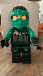 Ninjago lego pop met klok 25 cm, Ophalen of Verzenden, Zo goed als nieuw