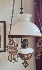 Antieke olielamp, Ophalen of Verzenden